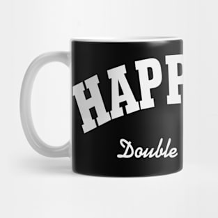 Happiness White Design Mug